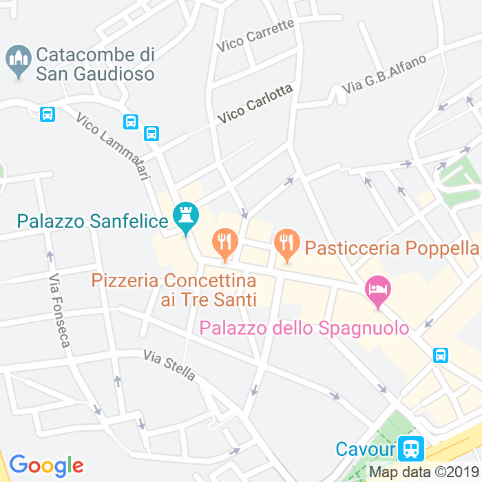CAP di Vico Traetta a Napoli