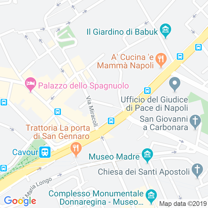 CAP di Vicoletto Delle Fate A Foria a Napoli
