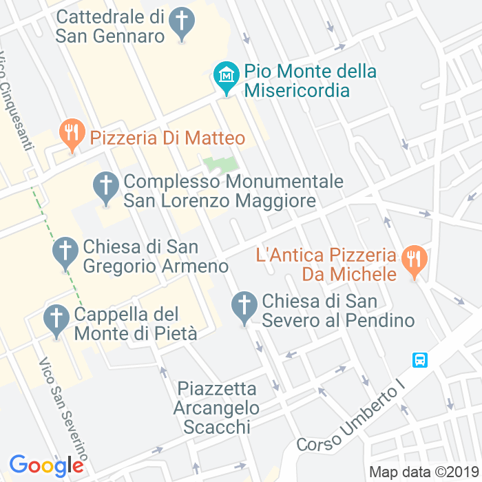 CAP di Piazza Crocelle Ai Mannesi a Napoli