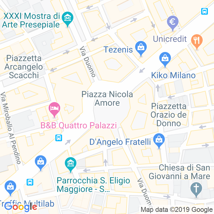 CAP di Piazza Nicola Amore a Napoli