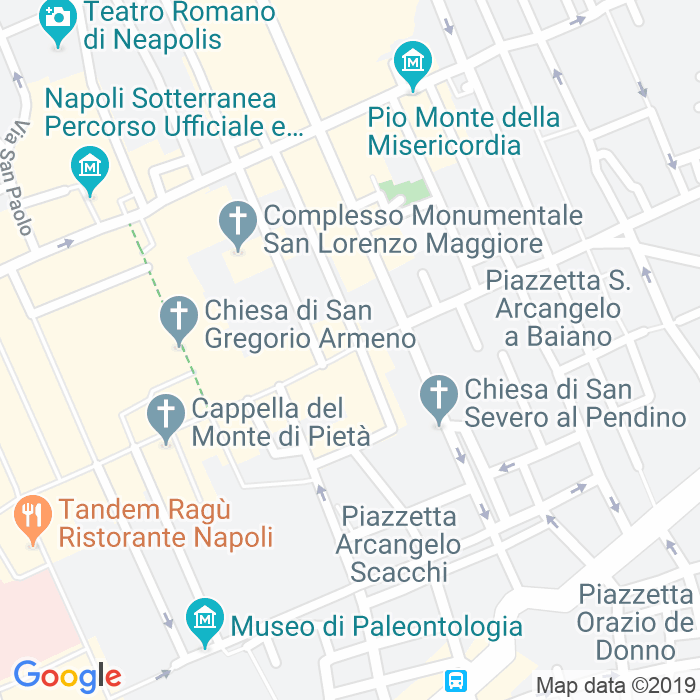 CAP di Piazzetta Divino Amore a Napoli