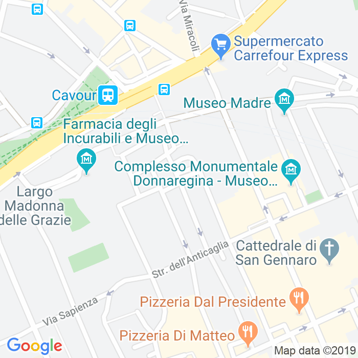 CAP di Piazzetta San Giovanni In Porta a Napoli