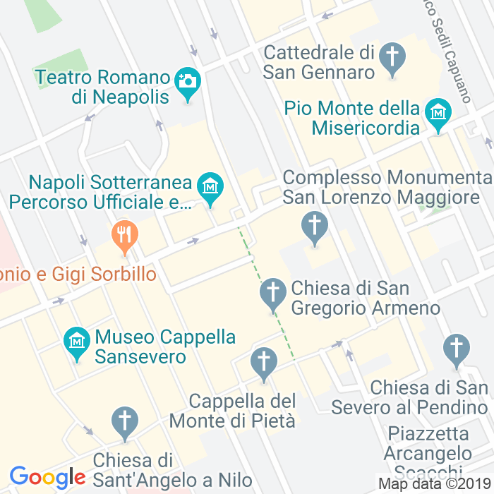 CAP di Piazzetta San Gregorio Armeno a Napoli