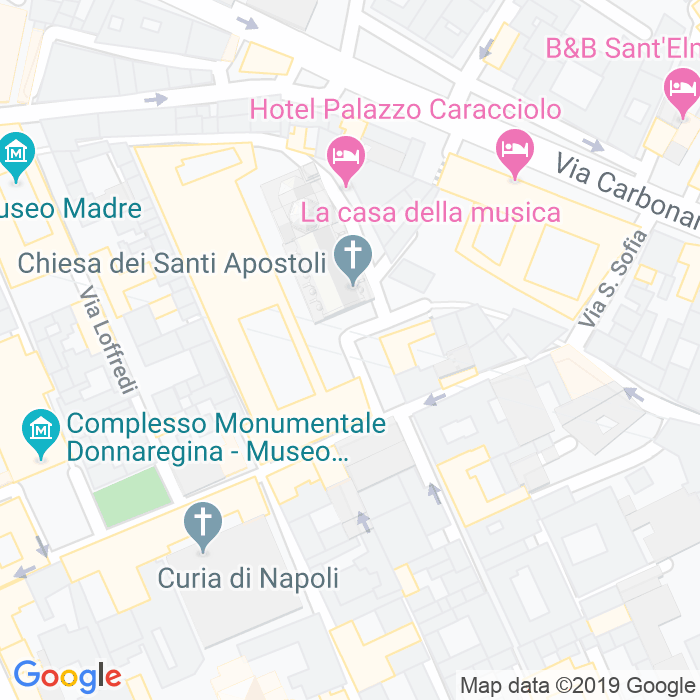 CAP di Supportico Santi Apostoli a Napoli