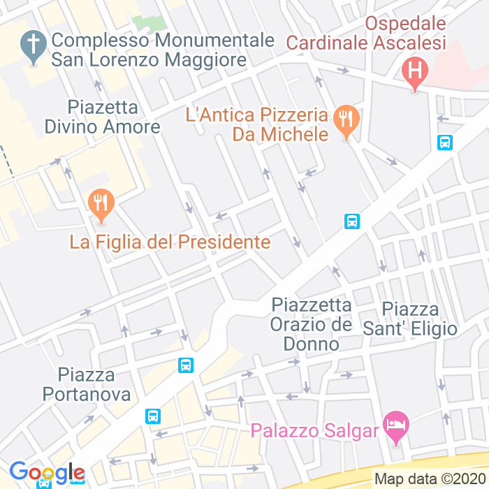 CAP di Via Dei Cimbri a Napoli