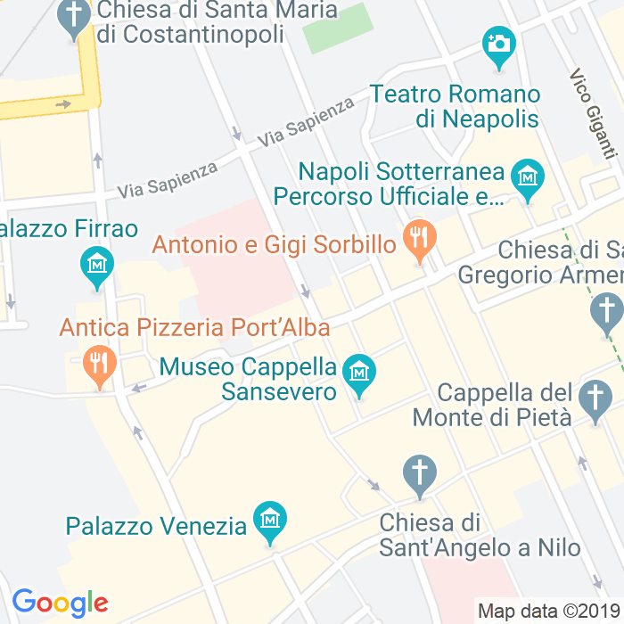 CAP di Via Del Sole a Napoli
