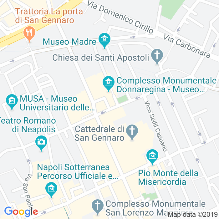 CAP di Via Donnaregina a Napoli