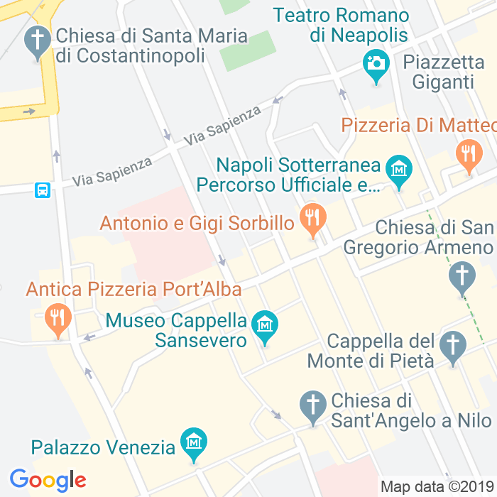 CAP di Via Francesco Del Giudice a Napoli
