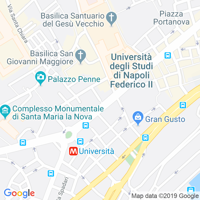 CAP di Via Giannantonio Summonte a Napoli