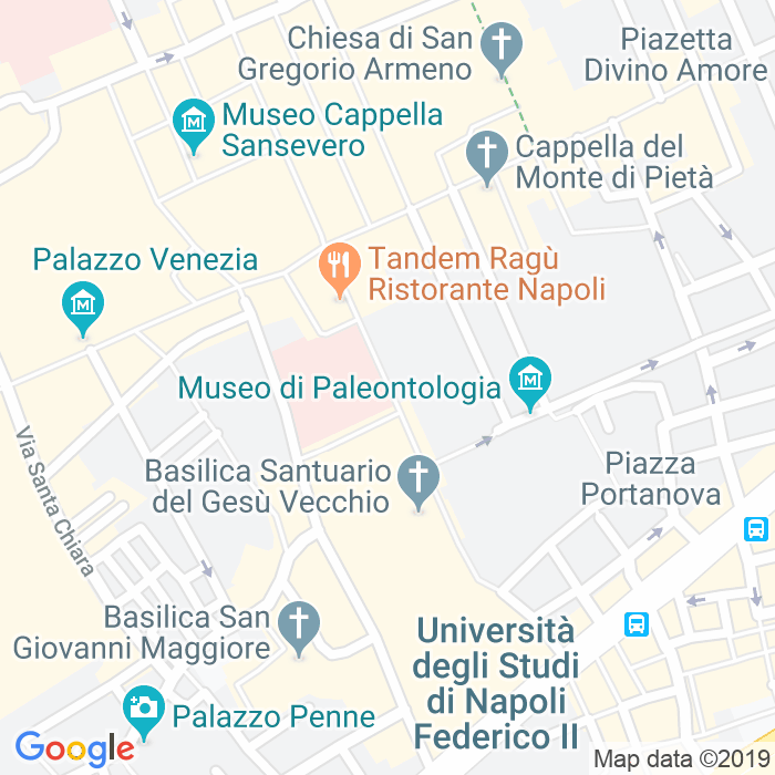 CAP di Via Giovanni Paladino a Napoli