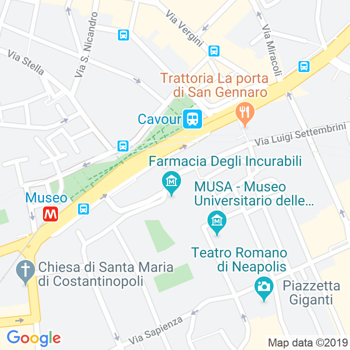 CAP di Via Maria Longo a Napoli