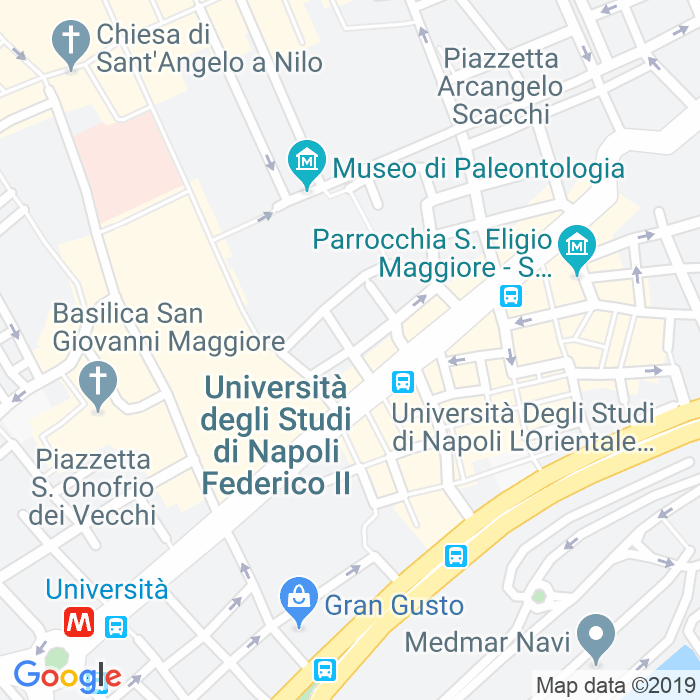 CAP di Via Michele Zannotti a Napoli
