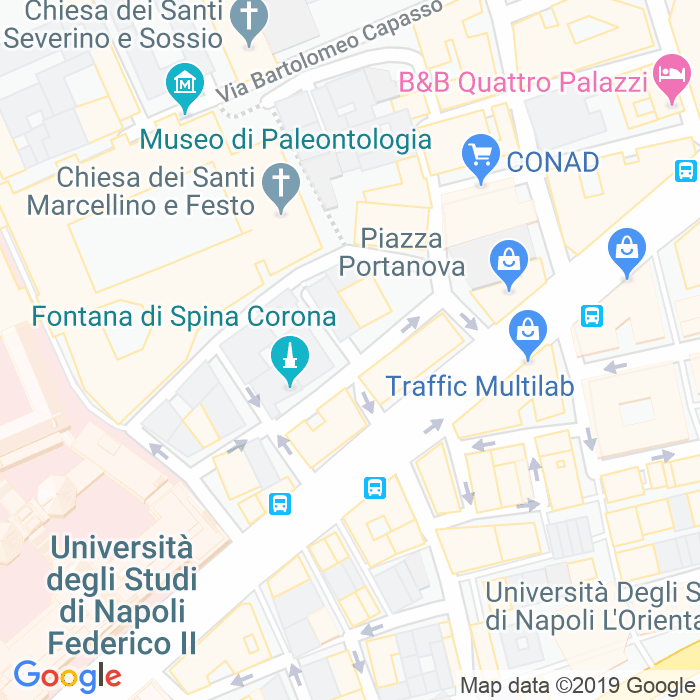 CAP di Via Padre Francesco Denza a Napoli