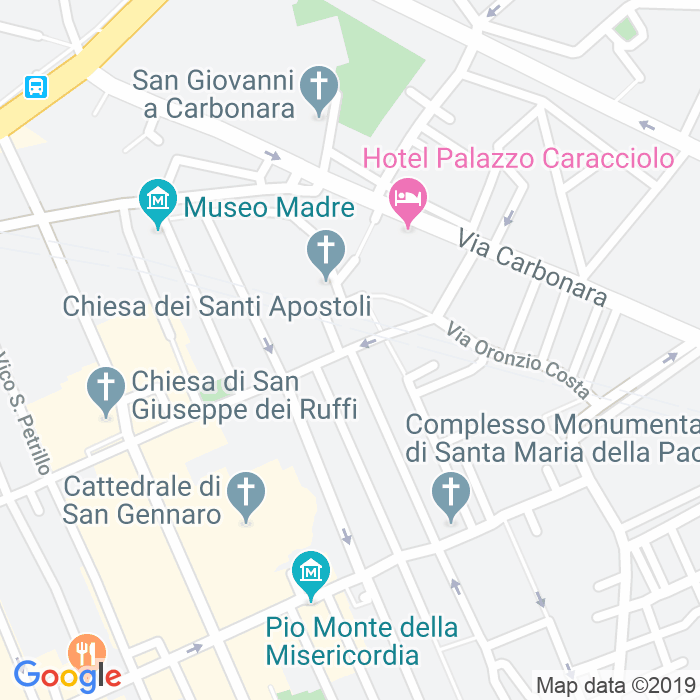 CAP di Via Pietro Trinchera a Napoli
