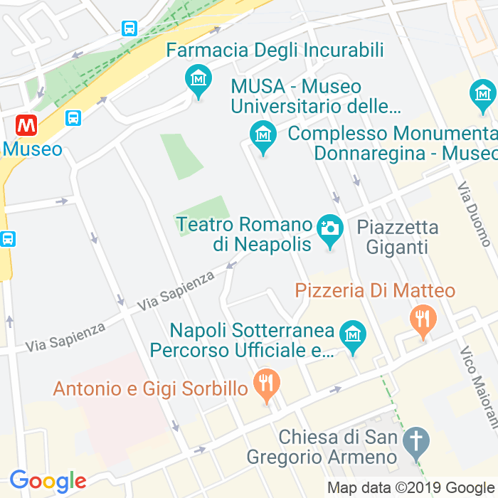 CAP di Via Pisanelli a Napoli