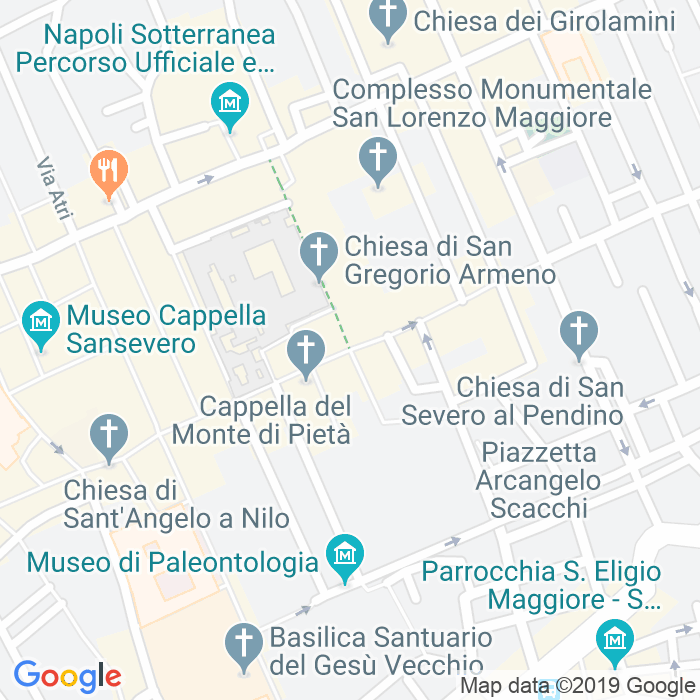 CAP di Via San Biagio Dei Librai a Napoli