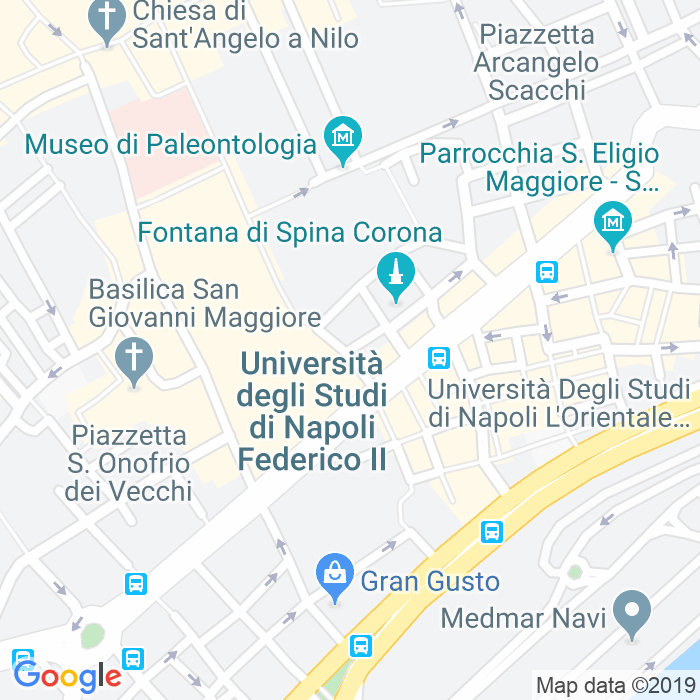 CAP di Via Santa Caterina Spina Corona a Napoli