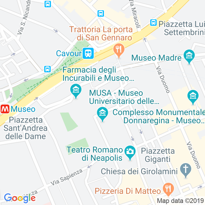 CAP di Via Santa Patrizia a Napoli