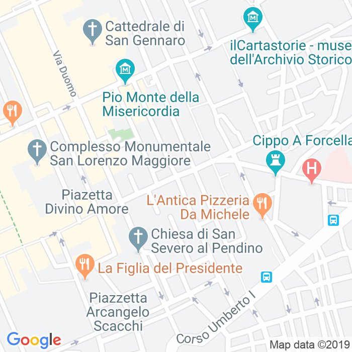 CAP di Via Vicaria Vecchia a Napoli