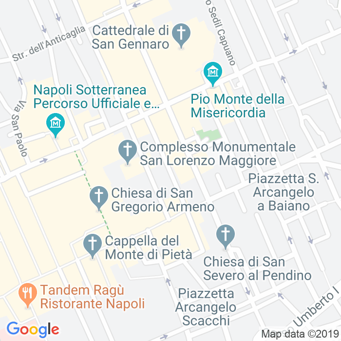 CAP di Vico Dei Panettieri a Napoli