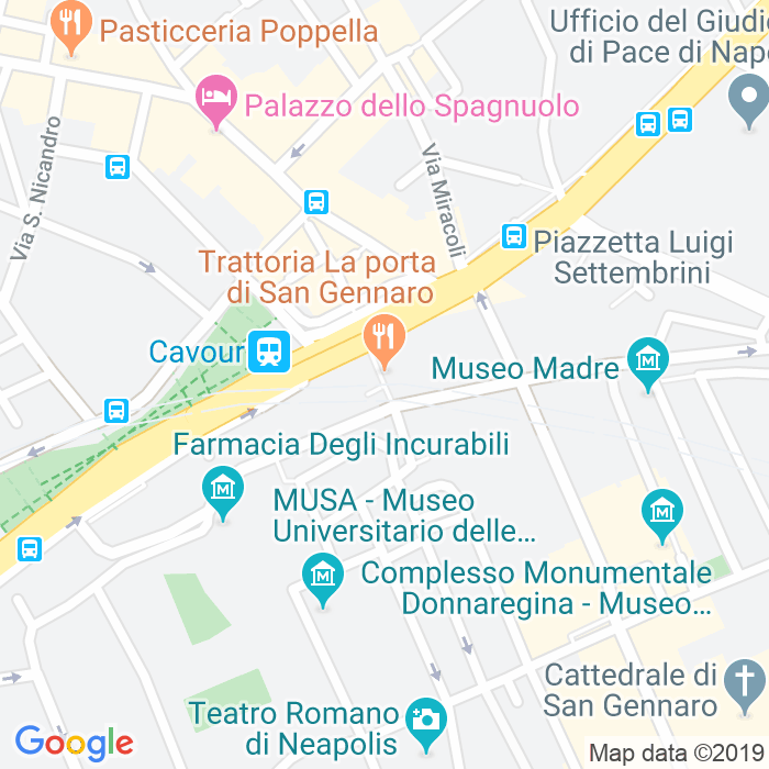 CAP di Vico Forno A Porta San Gennaro a Napoli
