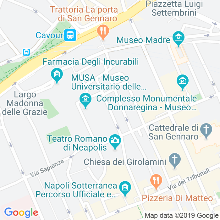 CAP di Vico Limoncello a Napoli