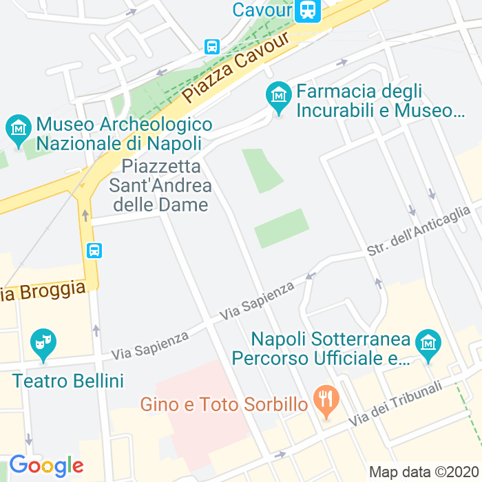 CAP di Vico San Gaudioso a Napoli
