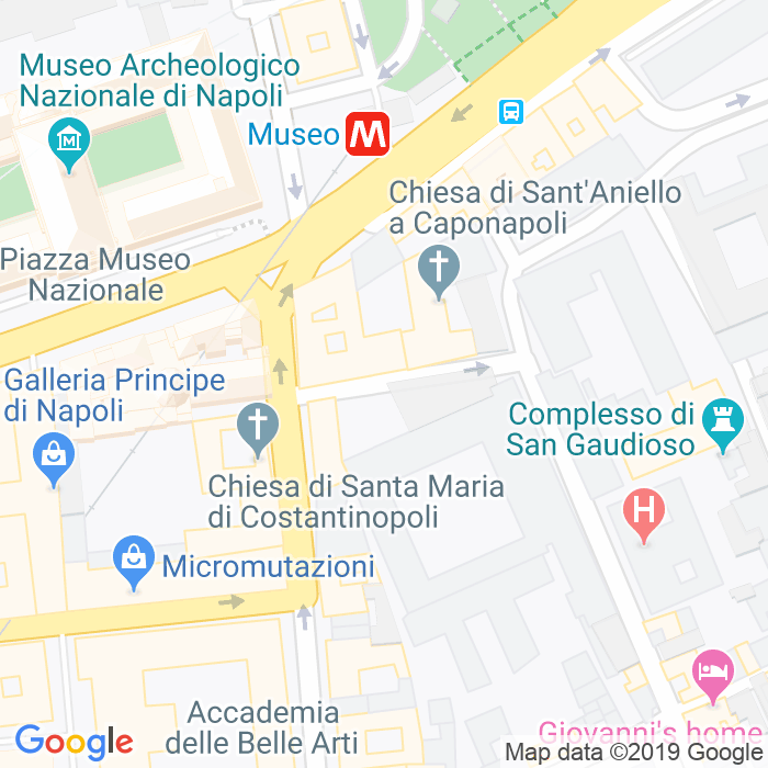 CAP di Vico Sant'Aniello A Caponapoli a Napoli