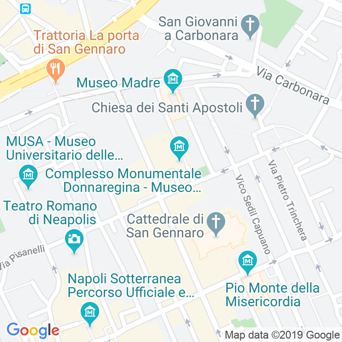 CAP di Vicoletto Donnaregina a Napoli