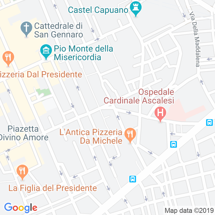 CAP di Gradini Forcella a Napoli