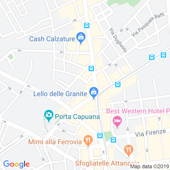 CAP di Piazza Giovanni Leone a Napoli