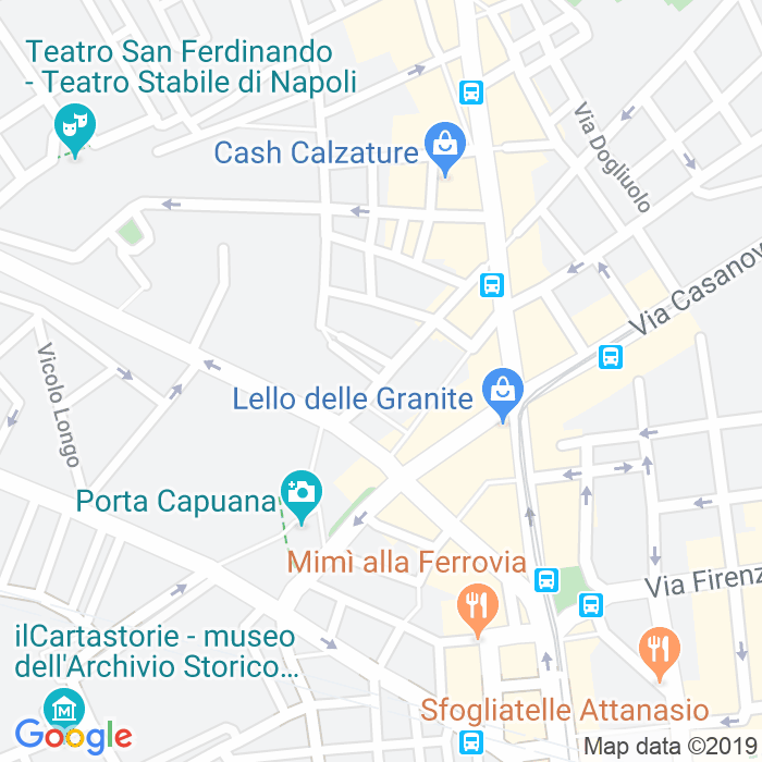 CAP di Piazza Sant'Anna A Capuana a Napoli