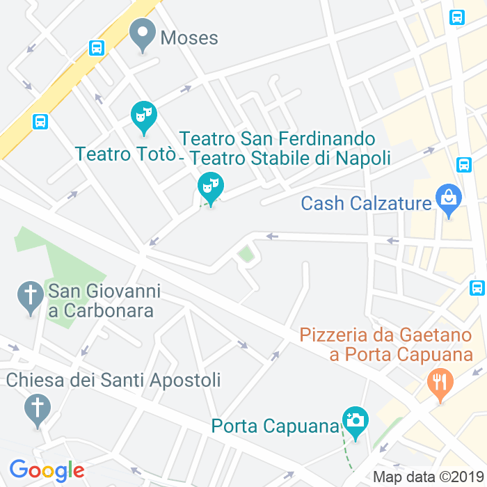 CAP di Piazzetta Dei Lepri a Napoli