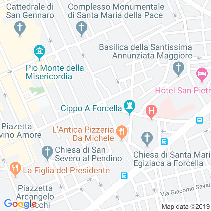 CAP di Piazzetta Forcella a Napoli
