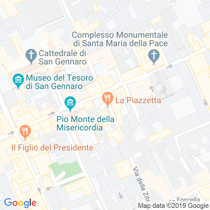 CAP di Piazzetta Sedil Capuano a Napoli
