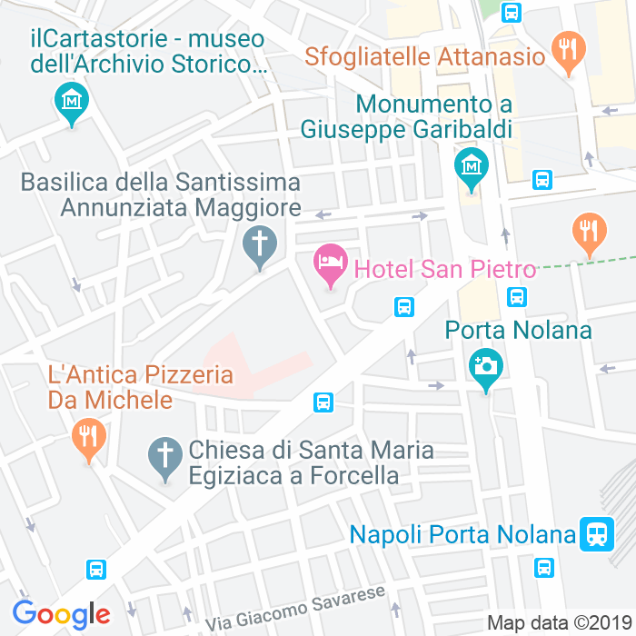 CAP di Via Antonio Ranieri a Napoli