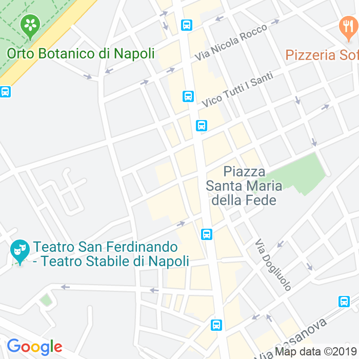 CAP di Via Carlo Pisacane a Napoli