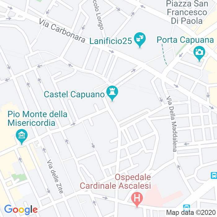 CAP di Via Concezio Muzii a Napoli