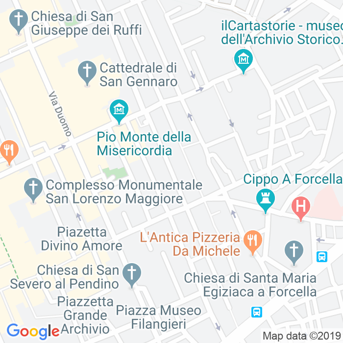 CAP di Via Delle Zite a Napoli