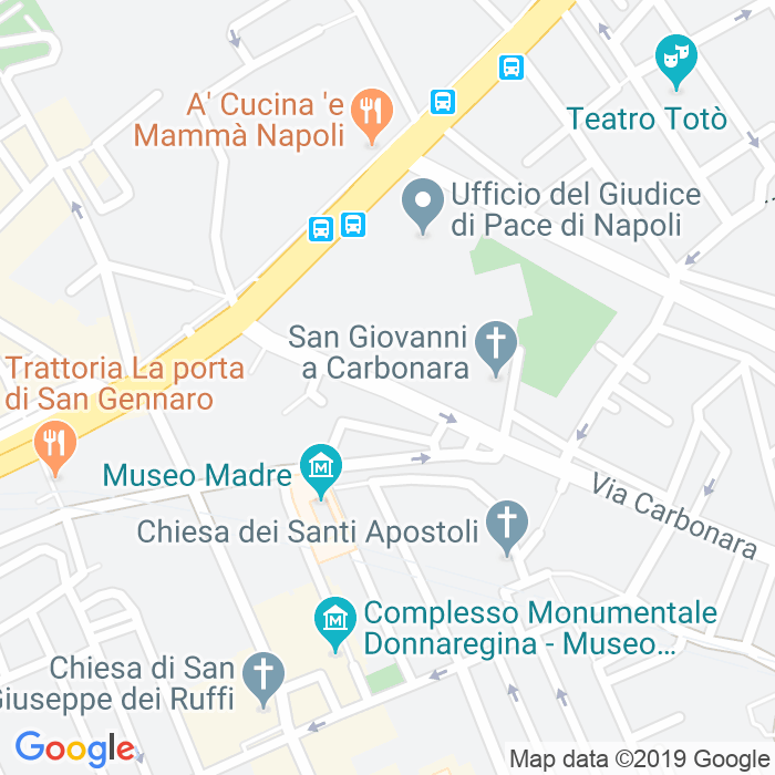 CAP di Via Domenico Cirillo a Napoli