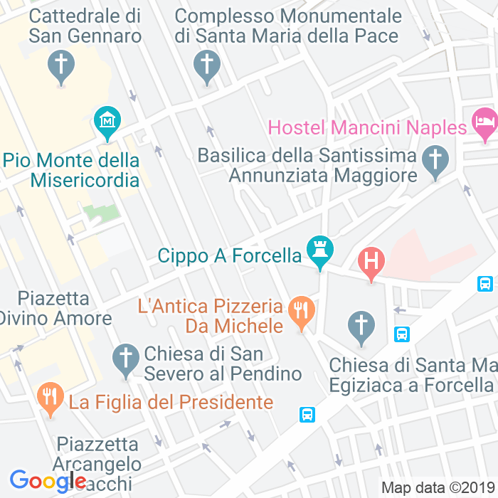 CAP di Via Forcella a Napoli