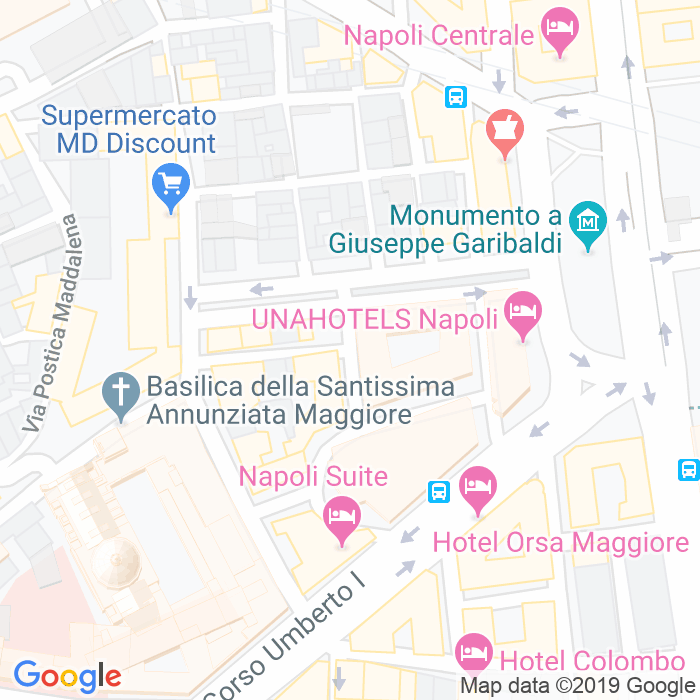 CAP di Via Giovanni Scherillo a Napoli