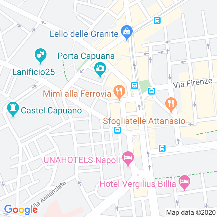 CAP di Via Ignazio Ciaia a Napoli