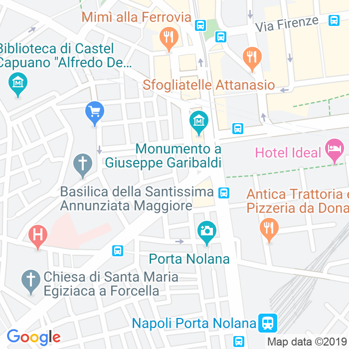 CAP di Via Lorenzo Fazzini a Napoli