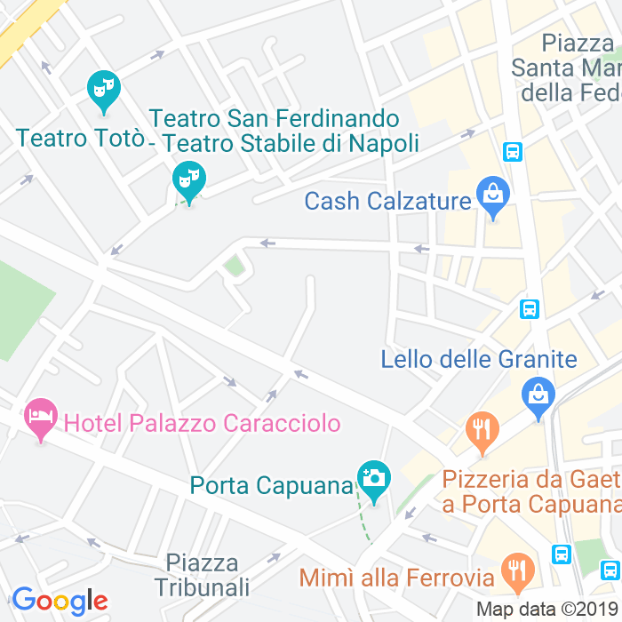 CAP di Via Nicola Galdo a Napoli