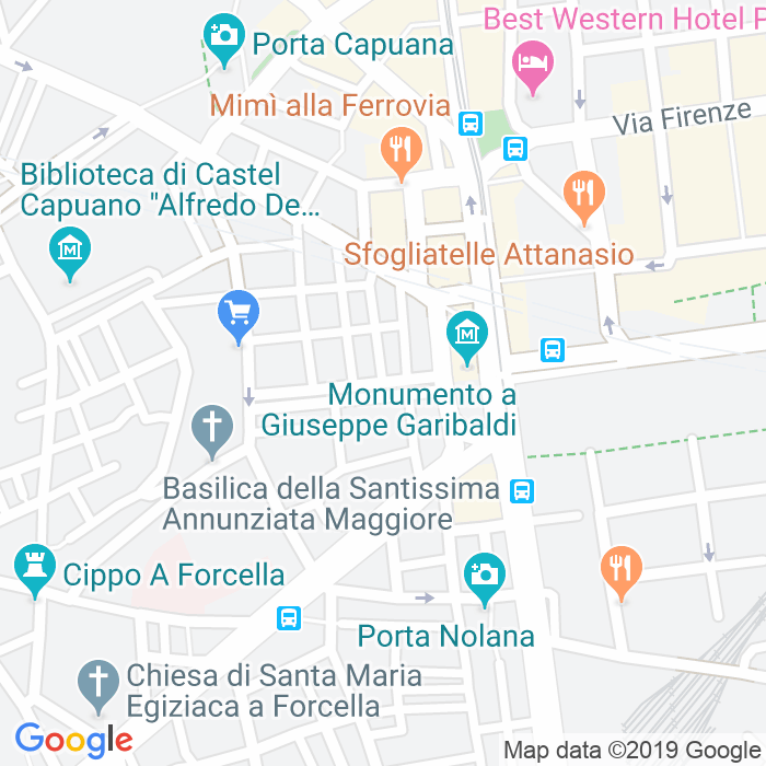 CAP di Via Pasquale Stanislao Mancini a Napoli