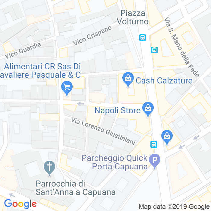CAP di Via Pietro Antonio Lettieri a Napoli