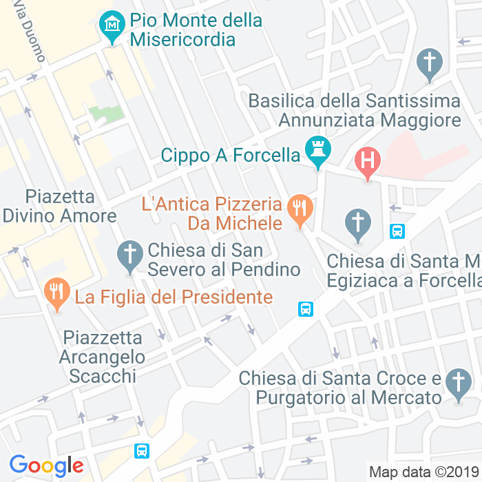 CAP di Via Sant'Agostino Alla Zecca a Napoli