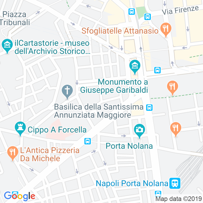 CAP di Via Santa Candida a Napoli