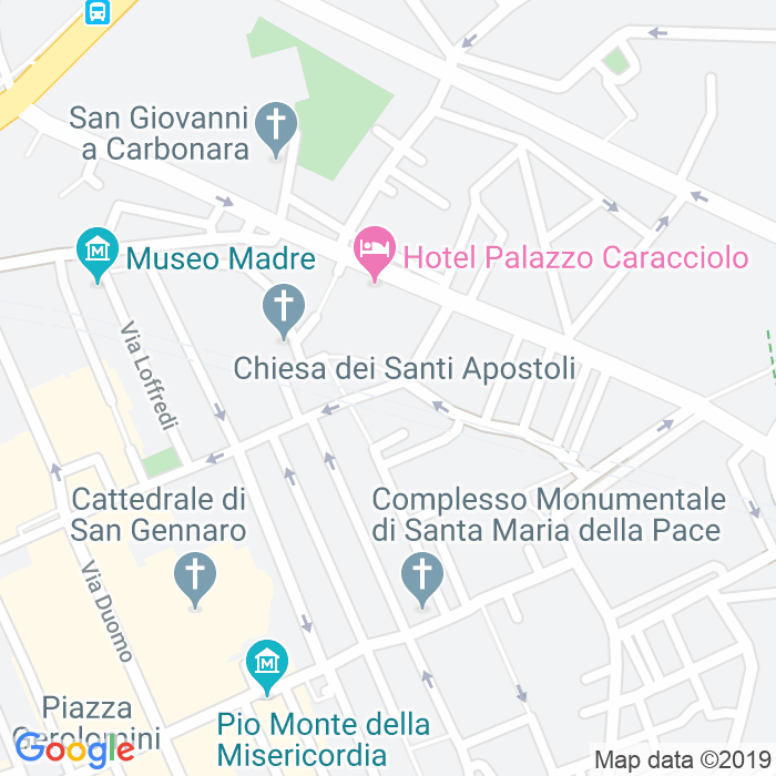 CAP di Via Santa Sofia a Napoli